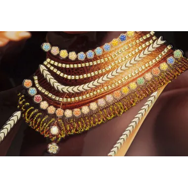 OBRAZ NA PŁÓTNIE Z RAMĄ ZENA -B- 72 4,5 102 cm